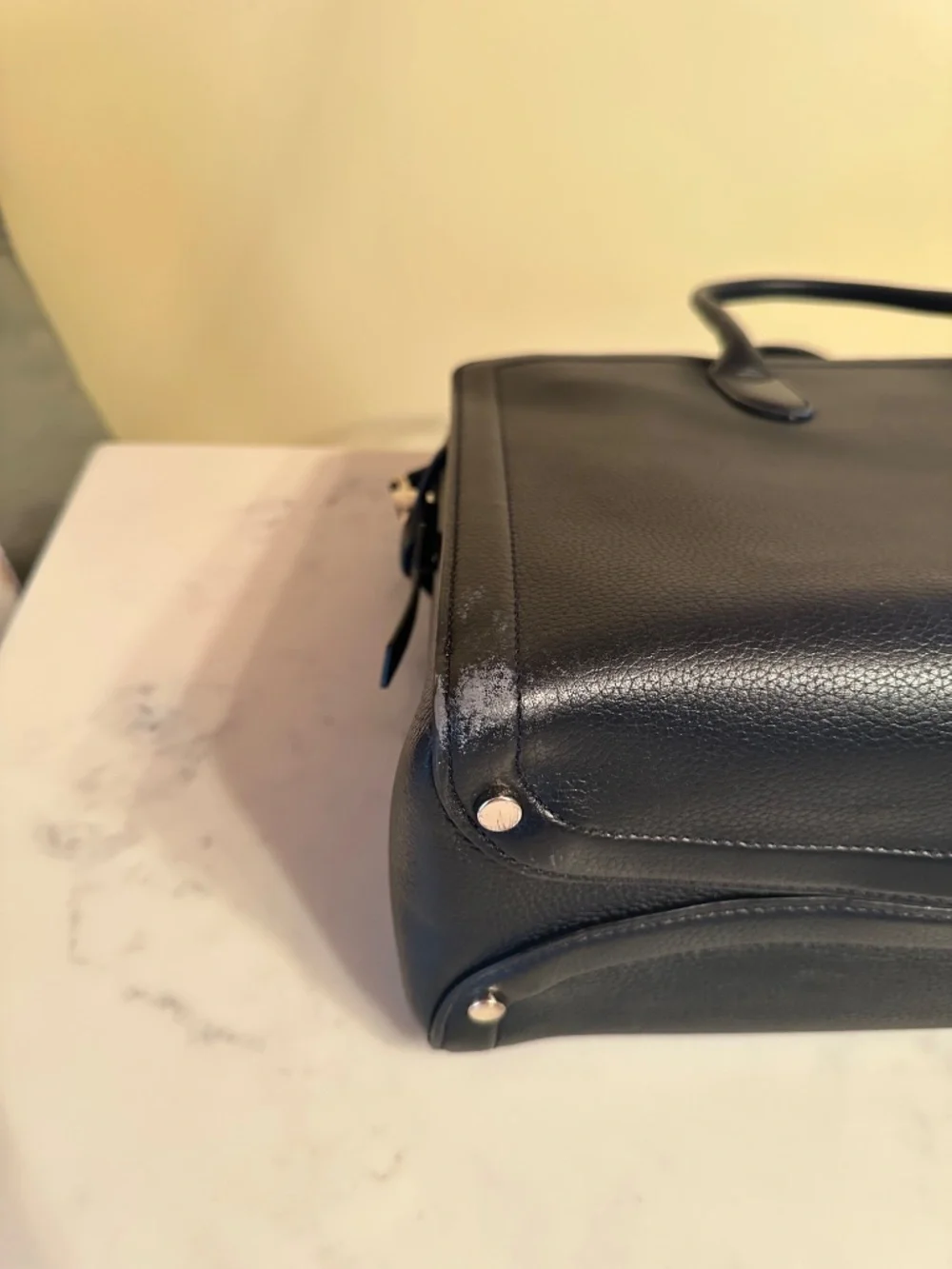 Kate Spade Knott Commuter Laptop Bag Black Leather